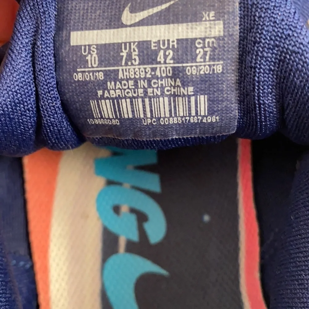 Nike AH8392-400 Air Pegasus Premium running sneakers size 10